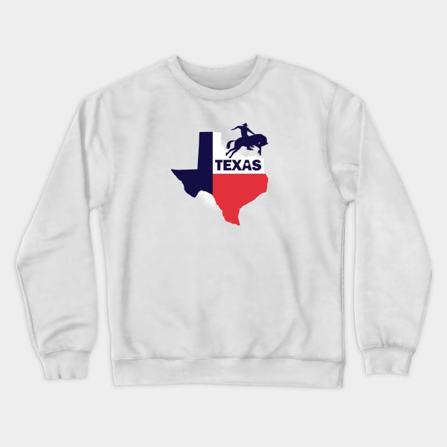 Texas Crewneck Sweatshirt by LR_Collections